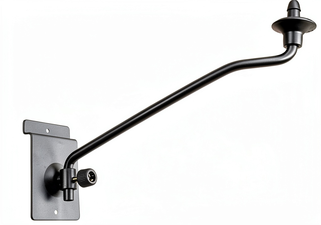 Pavo Pedestal Cymbal Hanger on a wall