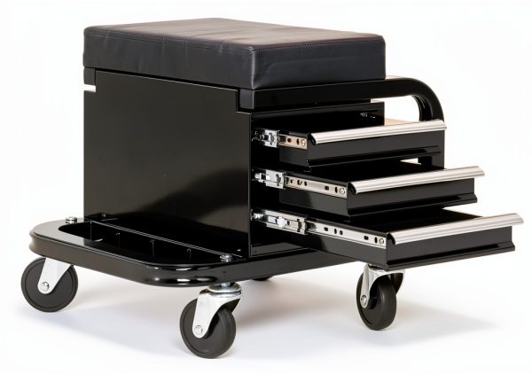 Mechanic Stool Storage S.Walt Steel Frame-7