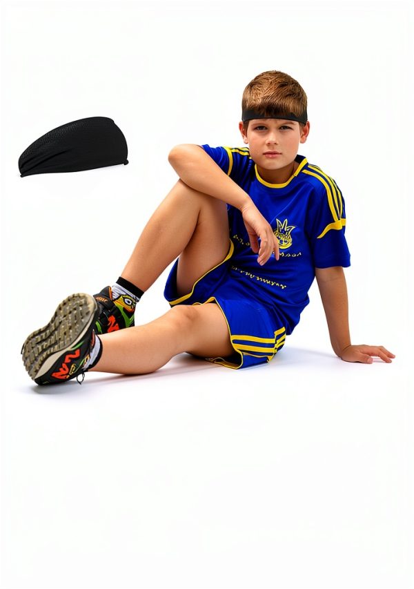 LLMSIX Boys Athletic Headbands Cotton Sports-4