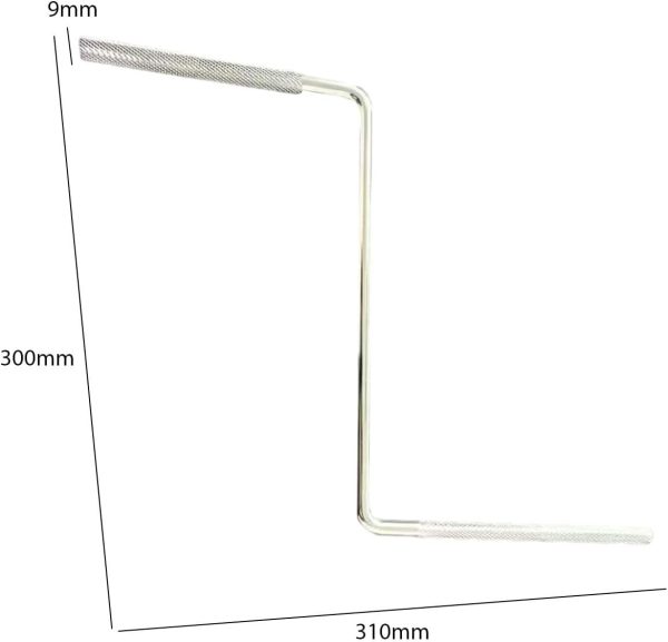 Large Drum Cymbal Arm Holder Metal Z Shape Drum Rod-1