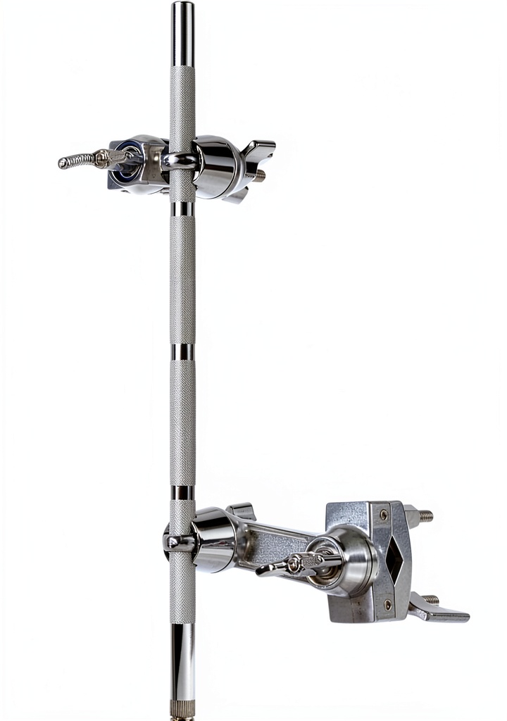 Installing Pavo SC-EMARM drum mounting arm on a hi‑hat stand