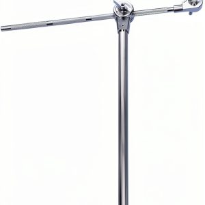 Toyvian Chrome Drum Cymbal Stand Boom Arm-0