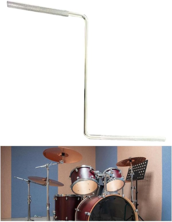Large Drum Cymbal Arm Holder Metal Z Shape Drum Rod-2