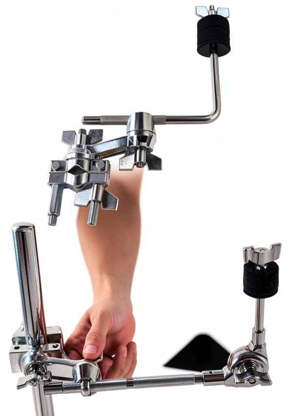 TUOREN Drum Set Mounting Arm Metal Design-3