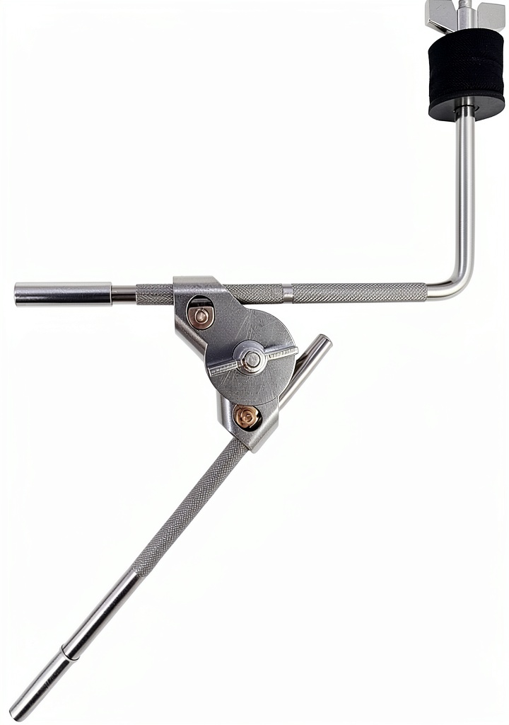 TUOREN cymbal mounting arm installed on a drum set