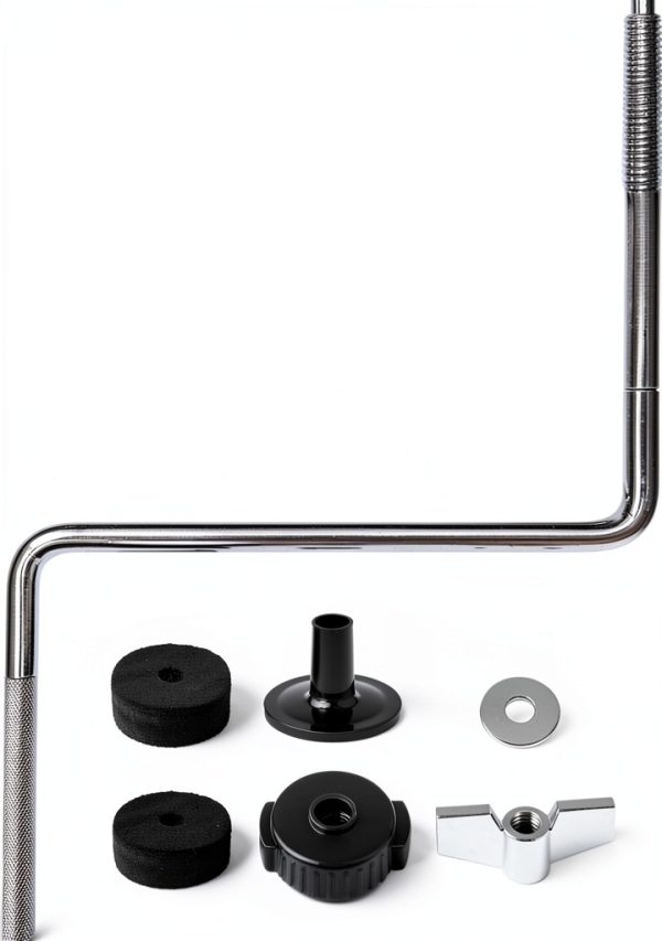 TUOREN Drum Mounting Arm Chrome Plated Steel-1