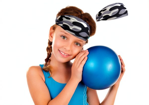 ChezMax Kids Sports Headband Polyester Soft-8