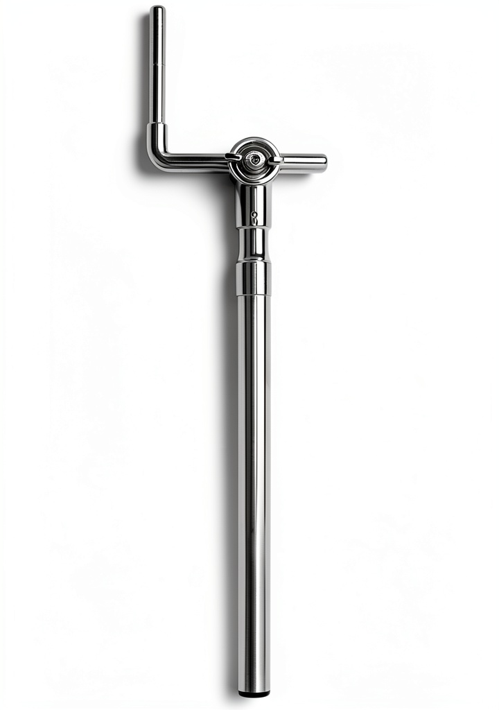 Gibraltar tom drum arm installed on a drum kit
