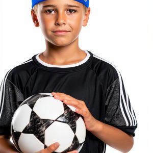 Boys Soccer Headband LIQWEI Polyester Sweatband-0