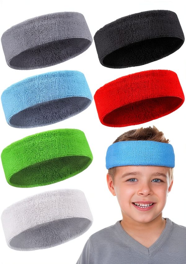 Chalyna Boys Sport Headbands Terry Cloth-0