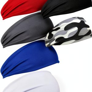 ChezMax Kids Sports Headband Polyester Soft-0