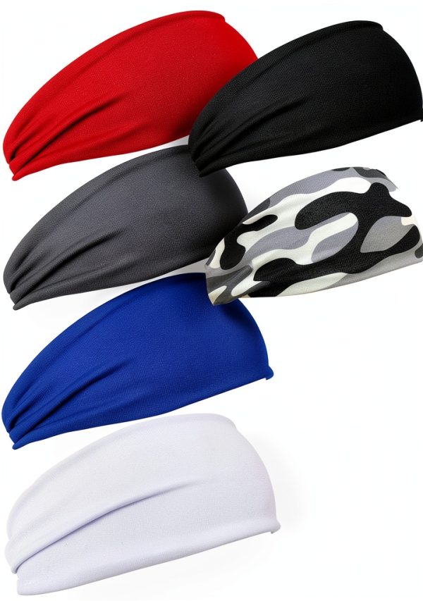 ChezMax Kids Sports Headband Polyester Soft-0