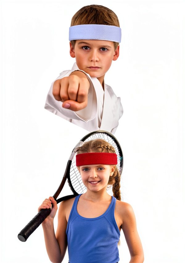 Chalyna Boys Sport Headbands Terry Cloth-4