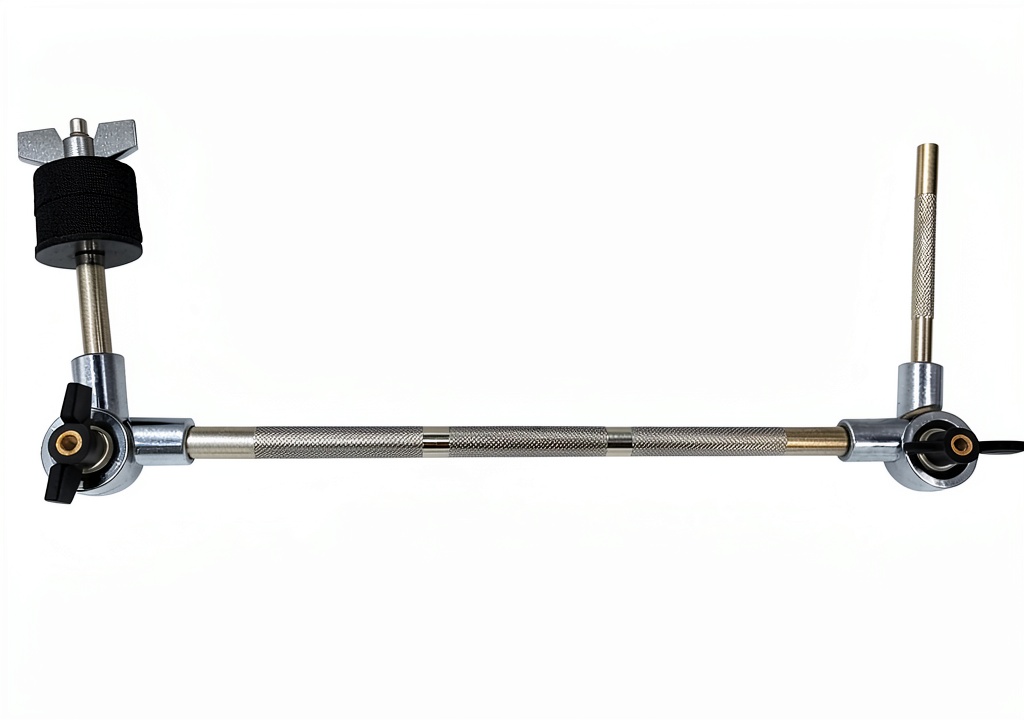 Pavo Drum Mounting Arm on a drum set