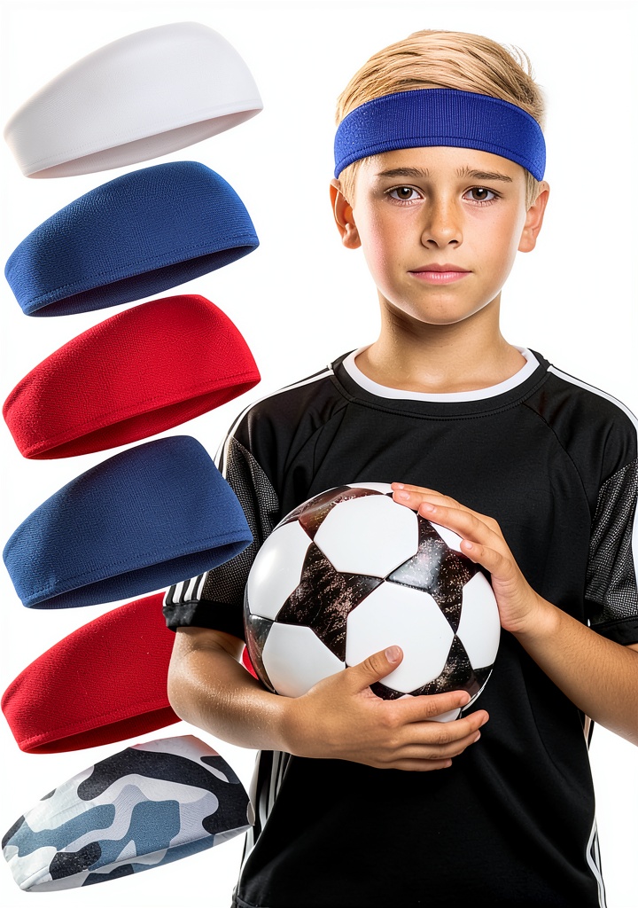 BOHUIZ boys soccer headbands for comfortable fit