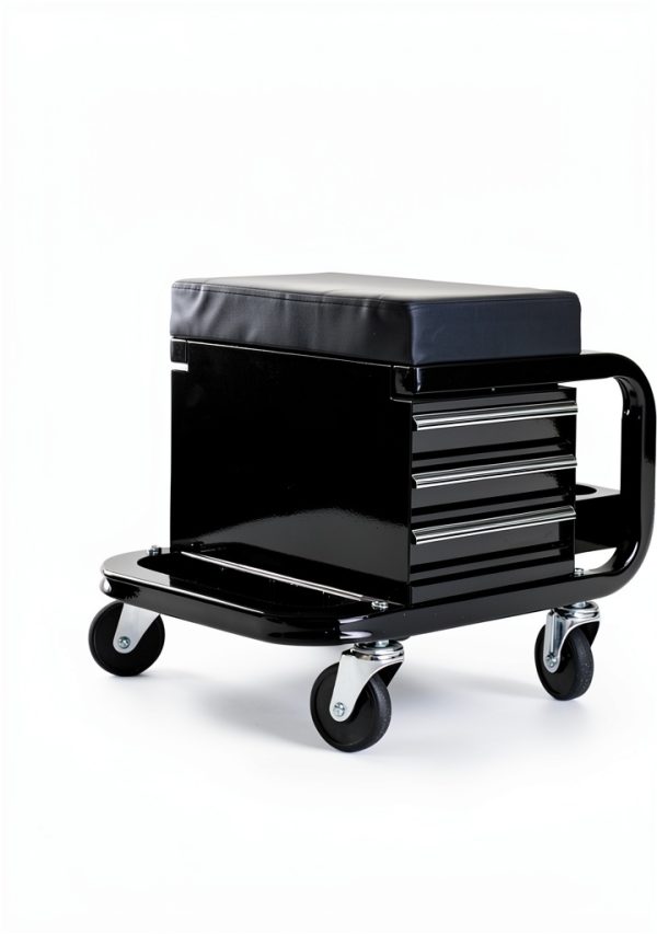 Mechanic Stool Storage S.Walt Steel Frame-3