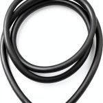 New Olym Black Rubber Fuel Filter Hose 0.2''x118'' for Dirt Bikes-0