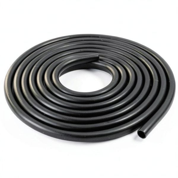 Fuel Line XCMVCN YR-1/4 10ft Black Rubber Hose with 20 Clamps-4