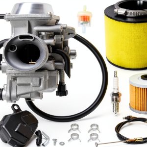 ATRACYPART Honda ATV Carburetor HYQ38 With Heat Wire & Air Filter Kit-0