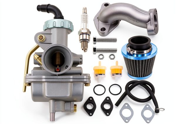 HOOAI Carburetor Rebuild Kit for ATV & Motorcycle – HM80 HM90 Steel-0