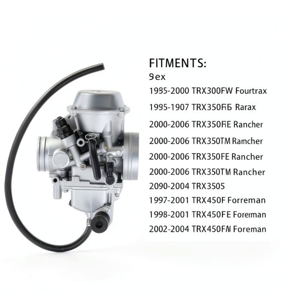 ATRACYPART Honda ATV Carburetor HYQ38 With Heat Wire & Air Filter Kit-2
