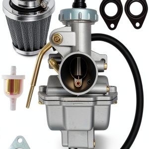 LEIMO PZ20 Carburetor for ATV Dirt Bike Go Kart Bolt-On 35mm Filter-0