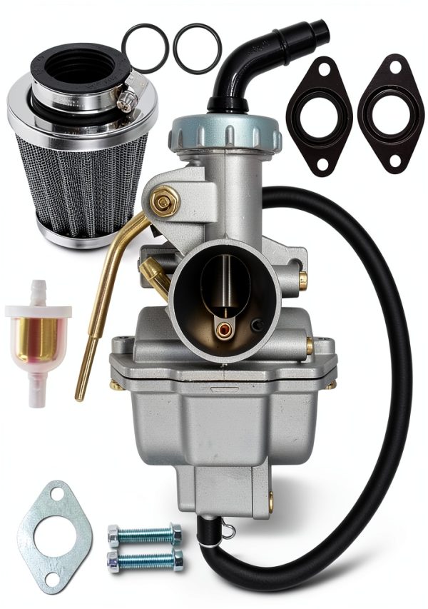 LEIMO PZ20 Carburetor for ATV Dirt Bike Go Kart Bolt-On 35mm Filter-0