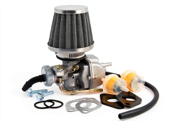 LEIMO PZ20 Carburetor for ATV Dirt Bike Go Kart Bolt-On 35mm Filter-6