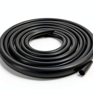 Fuel Line XCMVCN YR-1/4 10ft Black Rubber Hose with 20 Clamps-0