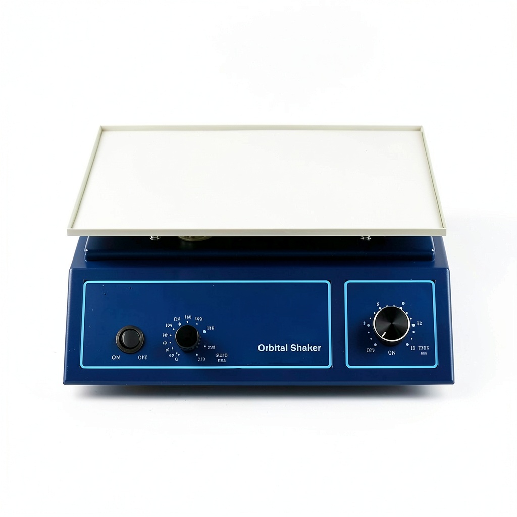 Installing Orbital Shaker - LE8S Adjustable Lab Oscillator RPR Horizontal Rotator Shaker 0-210rpm Laboratory Orbit Shakers with Anti-Slip Platform on a wooden desk