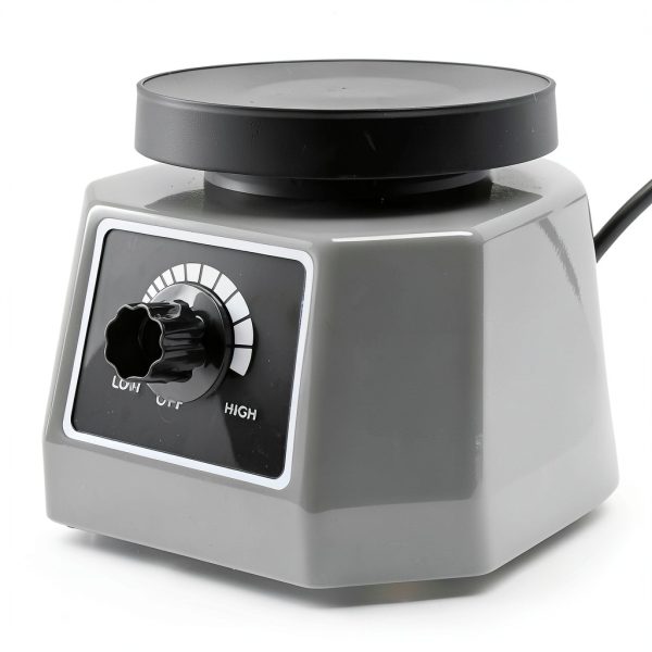Lab Vibrator, 4" Small Round Vibrating Plate, 100W Plaster Oscillator Paint Shaker, Adjustable Speed Gypsum Mixing Machine, for Remove Resin Bubbles Mixing Plaster Gypsum-5