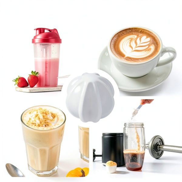 uxcell 10 Pcs Shaker Ball Clear 1.8" Protein Mixer for Shaker Bottles-5