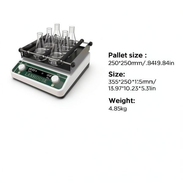 Lab Orbital Shaker Mixer LABHOUSE OS-20PRO 9.85" 40-200RPM 2KG-3