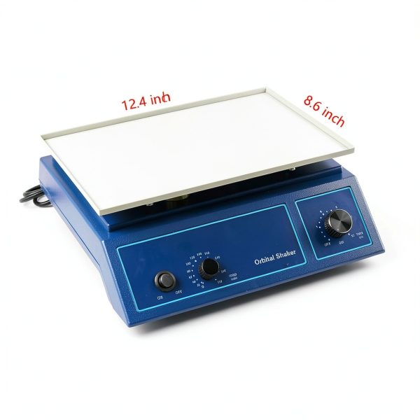 Orbital Shaker - LE8S Adjustable Lab Oscillator RPR Horizontal Rotator Shaker 0-210rpm Laboratory Orbit Shakers with Anti-Slip Platform-1