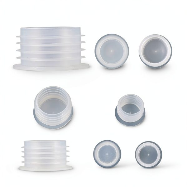 Salt Shaker Plug 2 Size Plastic Stoppers by Bremorou – Clear Caps-1