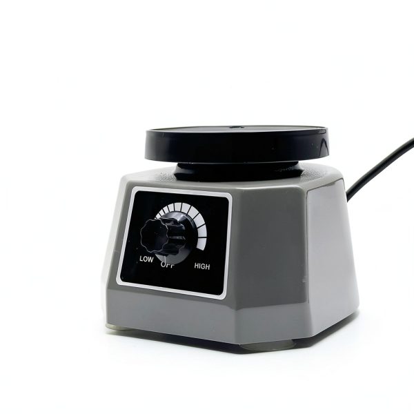 Lab Vibrator, 4" Small Round Vibrating Plate, 100W Plaster Oscillator Paint Shaker, Adjustable Speed Gypsum Mixing Machine, for Remove Resin Bubbles Mixing Plaster Gypsum-2