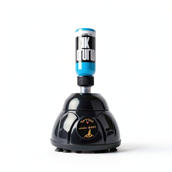 Yugui Mini Vortex Paint Mixer 4000rpm with Touch Function, High-Speed Lab Mixer Machine for Paint Shaking, Nail Polish, Tattoo Ink, Eyelash Glues, Test & Centrifuge Tubes Compact & Efficient, Black-1