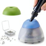 Mini Vortex Mixer 4E's USA Lab 5000rpm Steel Balls Set Blue-0