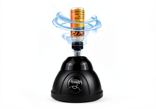 Generic Wireless Mini Vortex Mixer 5200RPM Auto Touch Switch Black-4