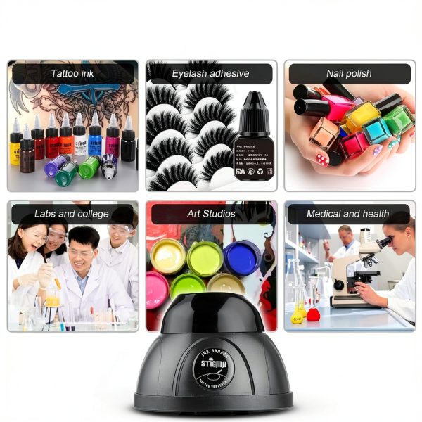 STIGMA Mini Vortex Mixer Touch Function 5200 RPM Lab Shaker-5
