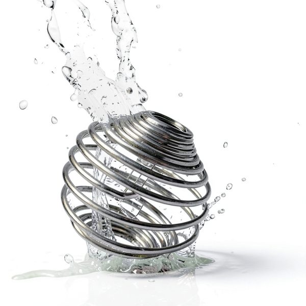 CurioSpring Shaker Balls Small 2pcs Mixer Whisk Stainless Steel-2